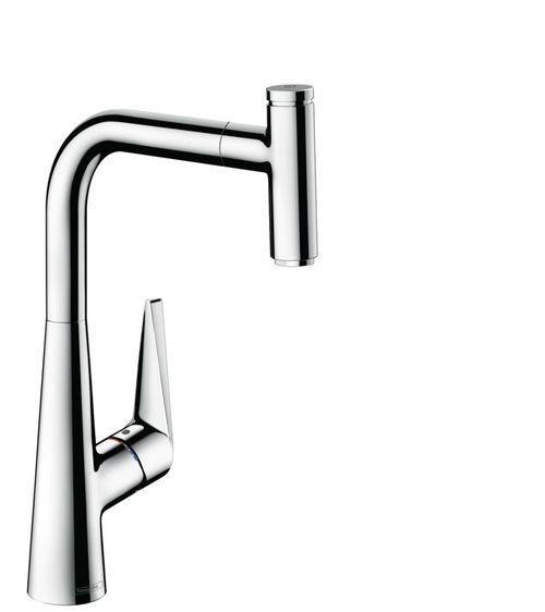 Hansgrohe-HG-Talis-Select-M51-Einhebel-Kuechenmischer-300-Eco-Ausziehauslauf-1jet-Chrom-72826000 gallery number 1